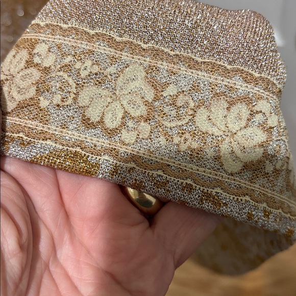 Vintage Tannel Knits Metallic Knit Maxi dress - Picture 8 of 9